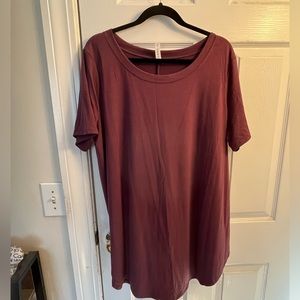 Maroon T-shirt